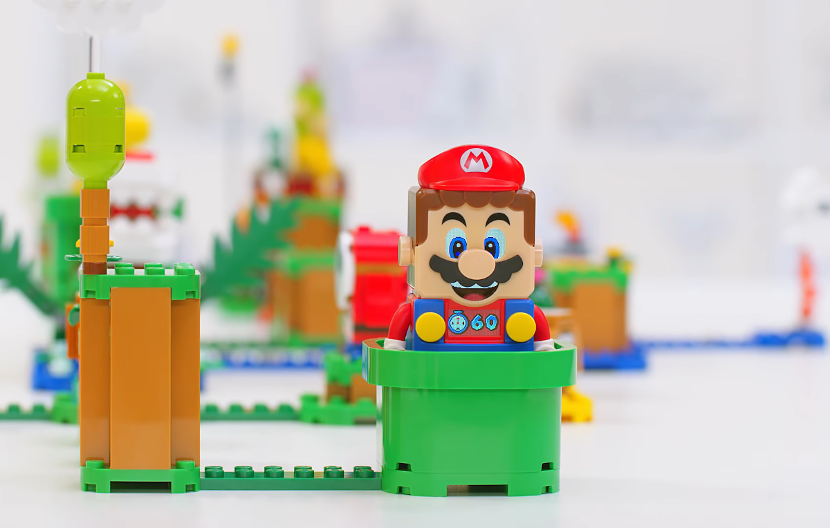 Lego Super Mario presentato in un video