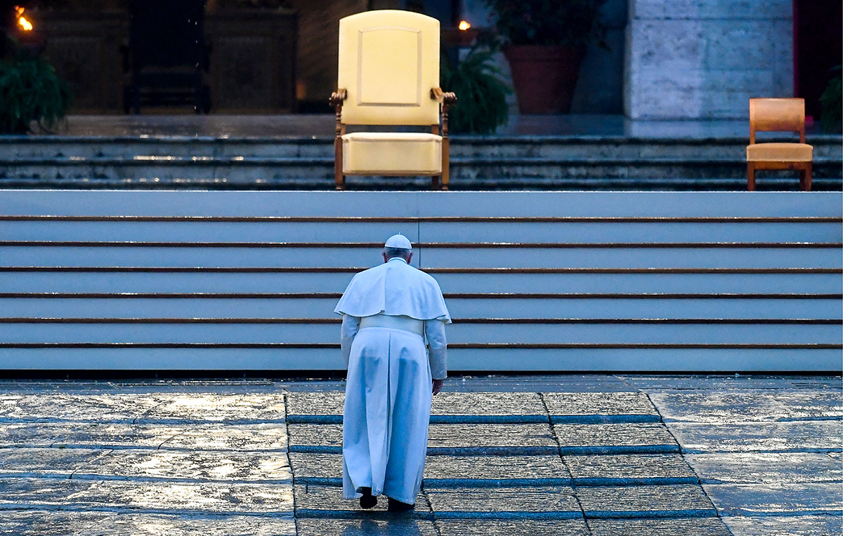 Papa Francesco e Sergio Mattarella sono il più bel film che vedrete in quarantena
