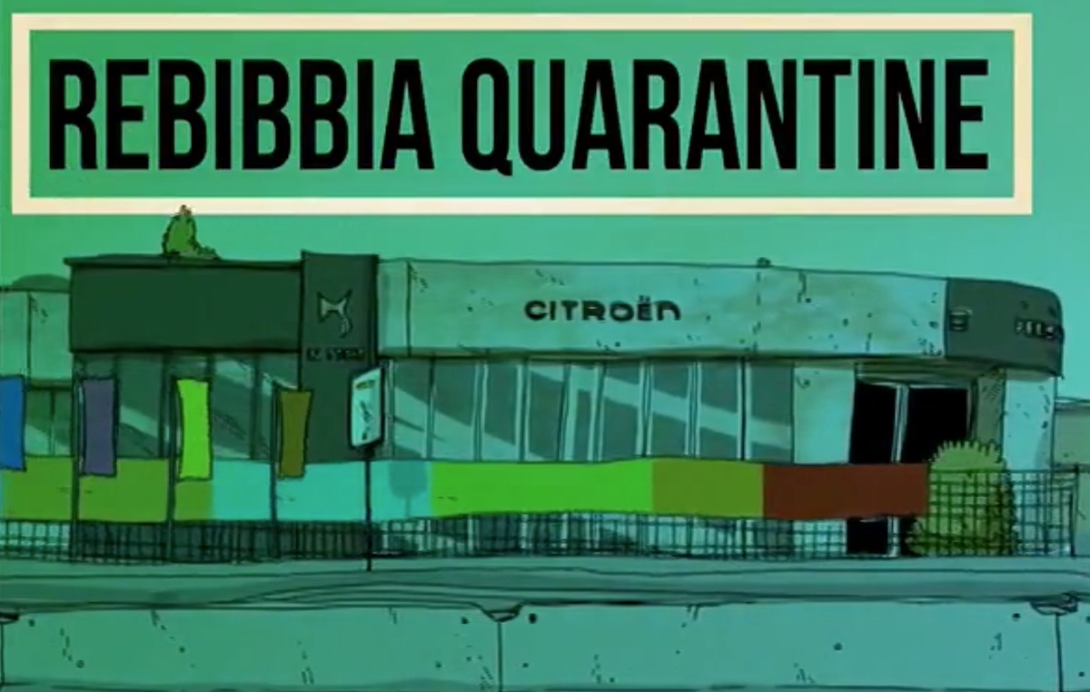 ‘Rebibbia quarantine’,  guarda il secondo episodio della serie cartoon di Zerocalcare