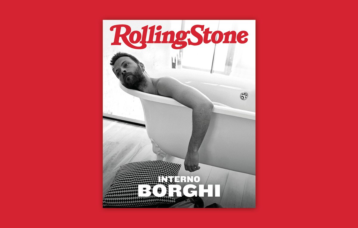 Alessandro Borghi sulla cover di Rolling Stone
