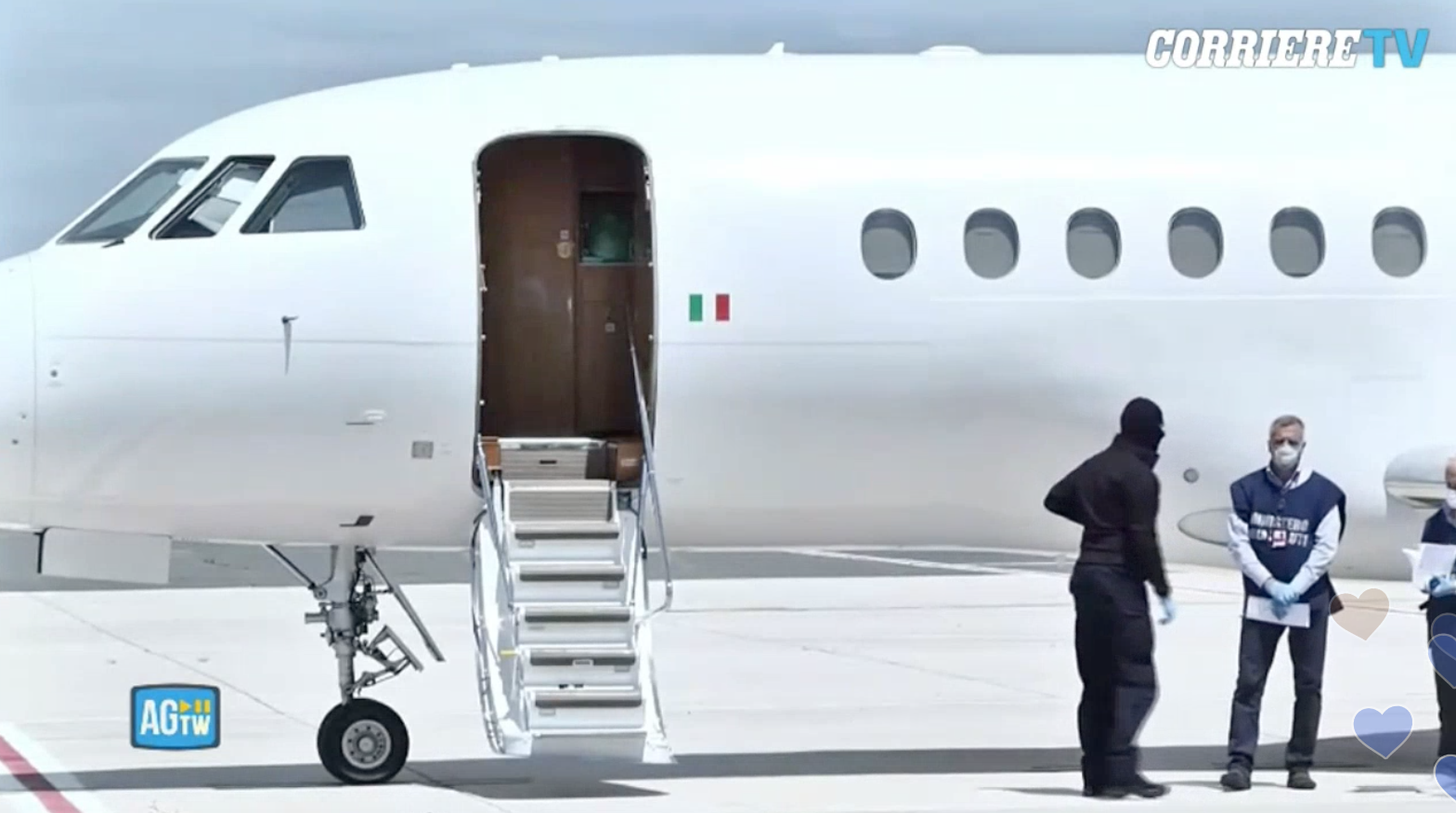 Il video del ritorno in Italia di Silvia Romano