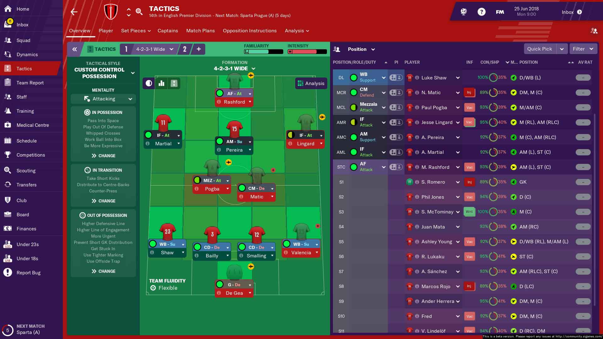 Il Manchester United denuncia Football Manager