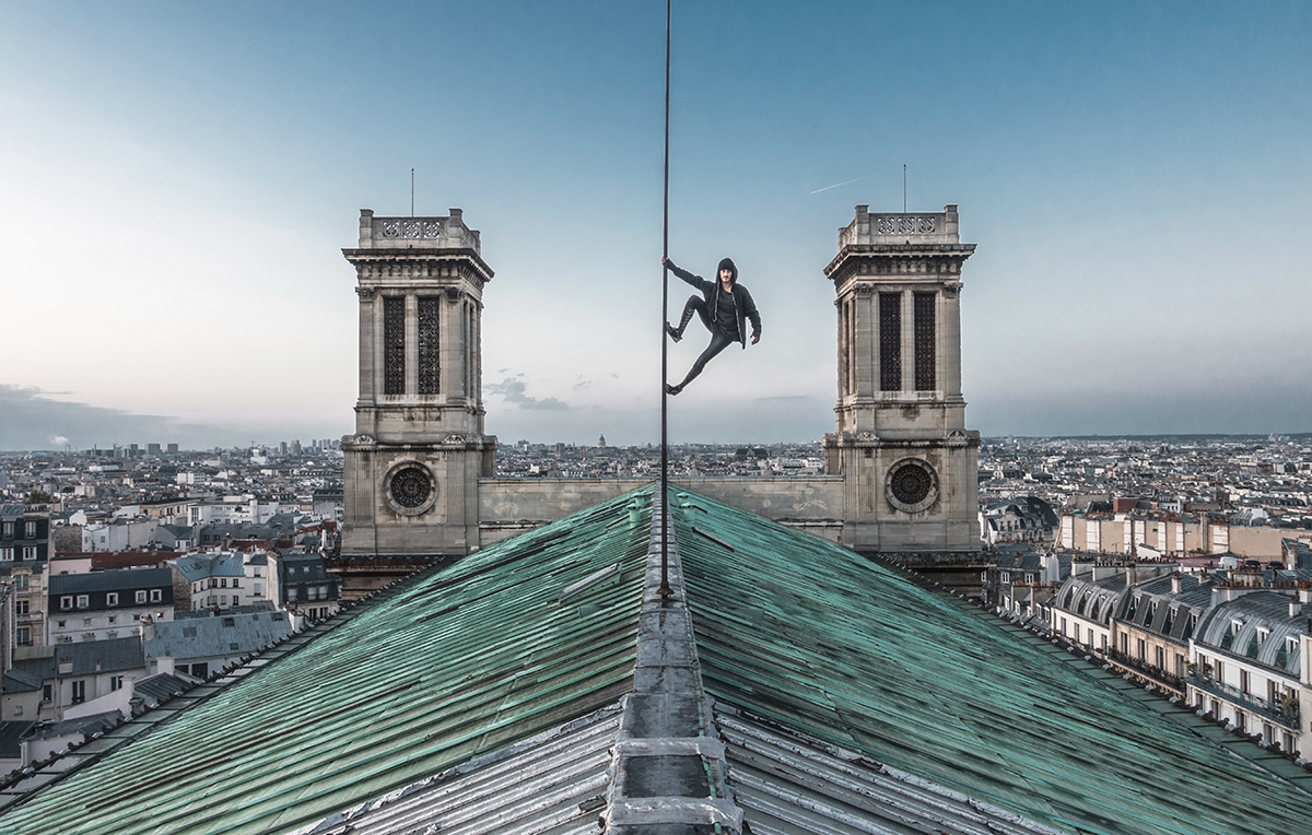 Simon Nogueira, il genio del parkour che vive sui tetti di Parigi