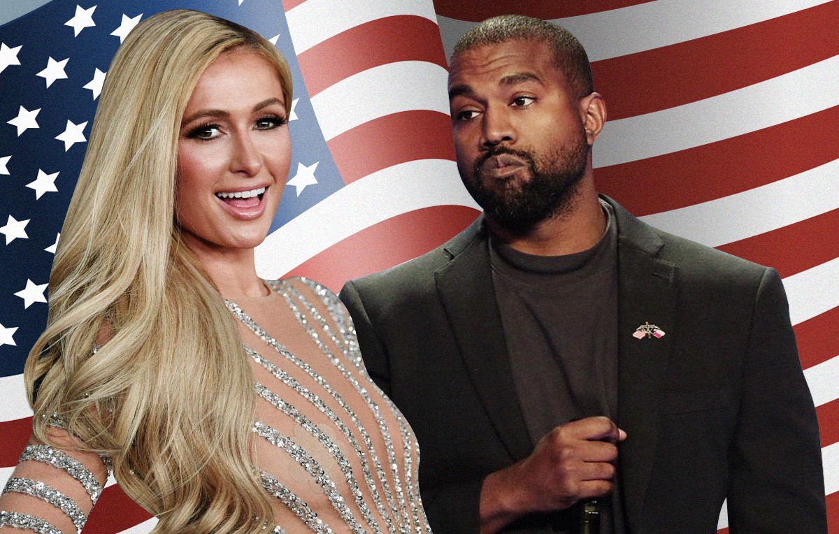 Presidenziali 2020: se proprio dobbiamo scegliere, Paris Hilton è meglio di Kanye West