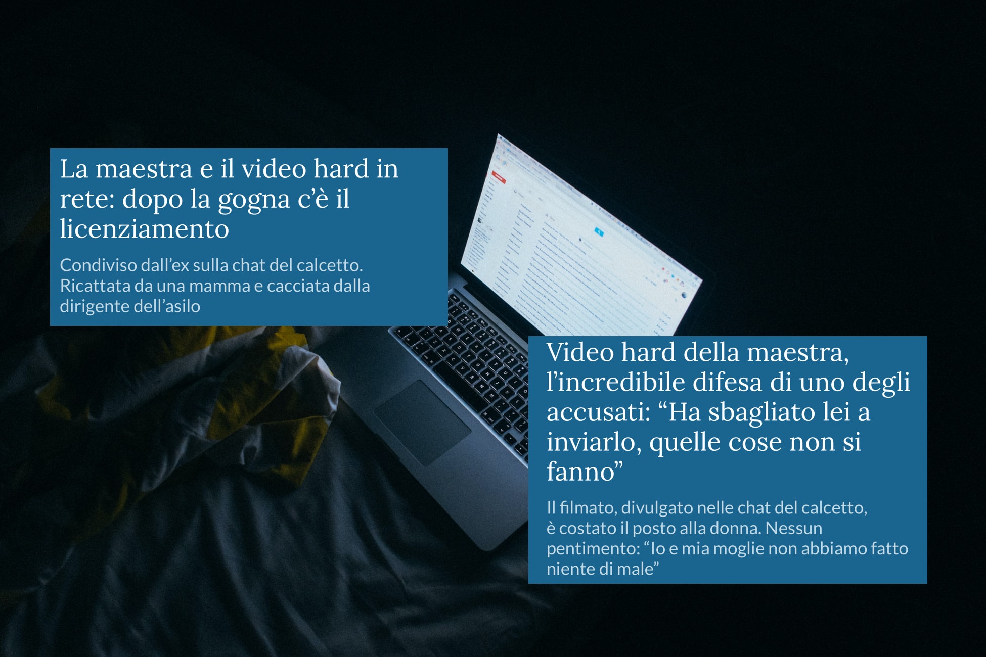 La maestra di Settimo Torinese, i “video hard” e una società ferma all’Ottocento