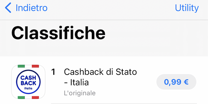 Molti italiani hanno pagato per scaricare delle finte app per il cashback