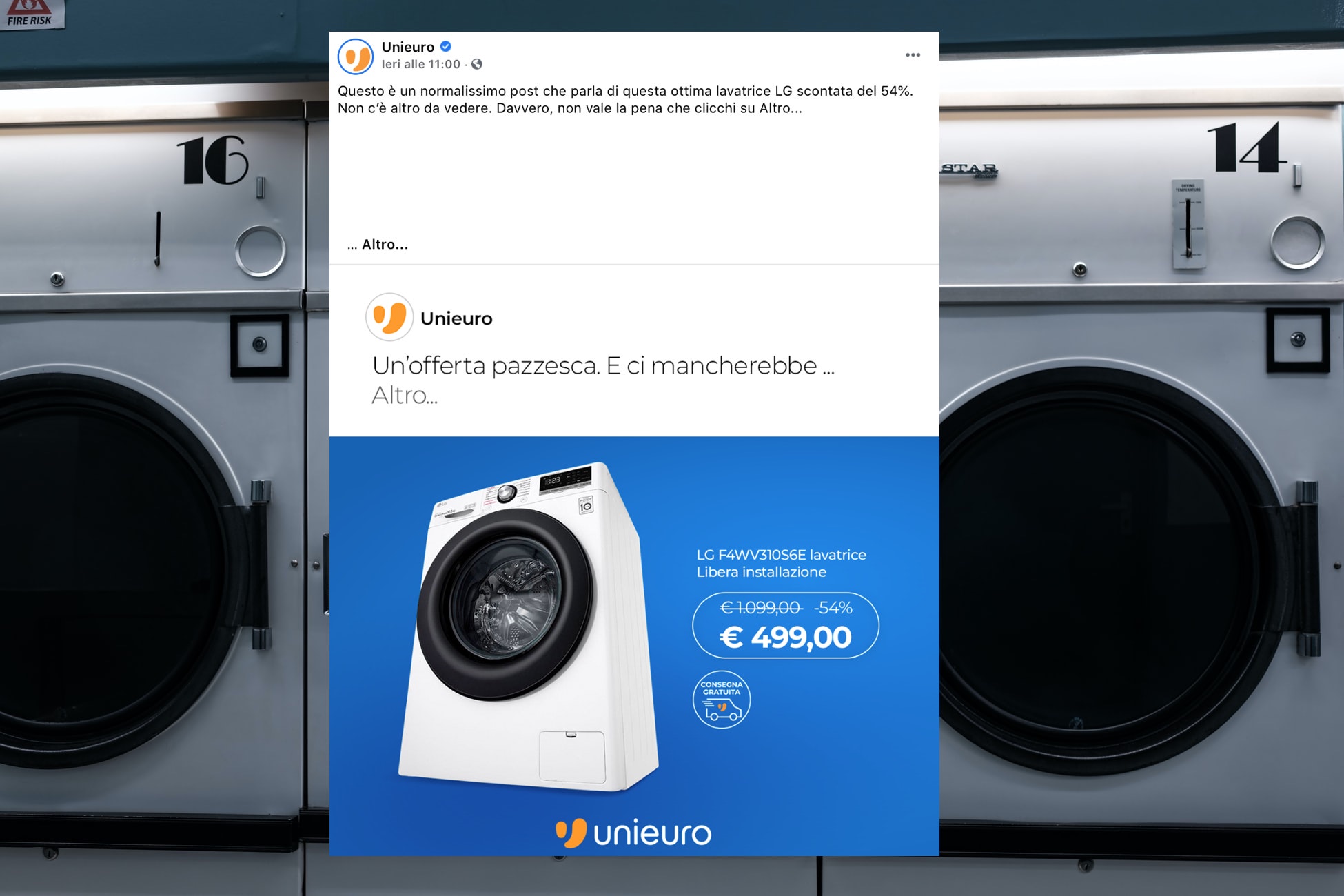 Il social media manager di Unieuro è impazzito