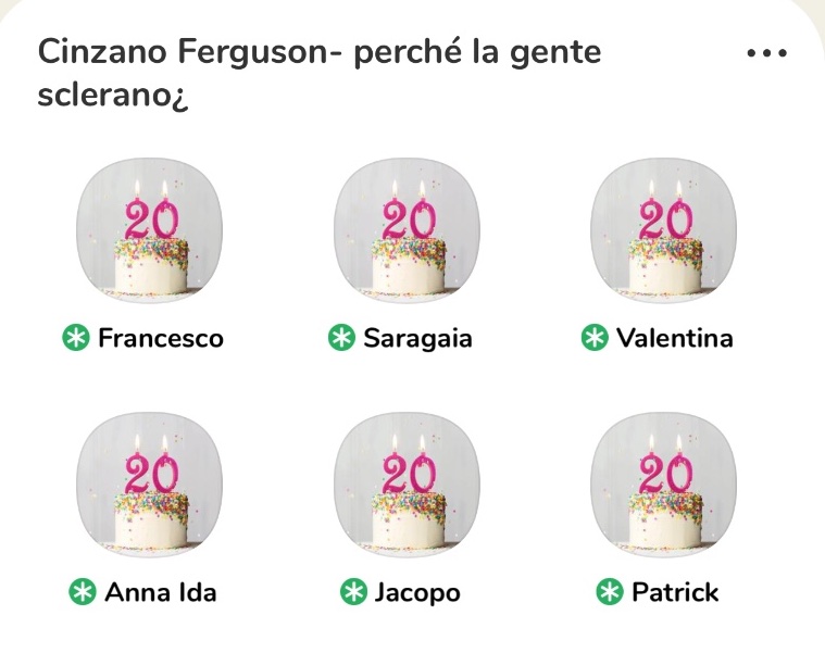 Clubhouse, la room più duratura del mondo è italiana: Cinzano Ferguson