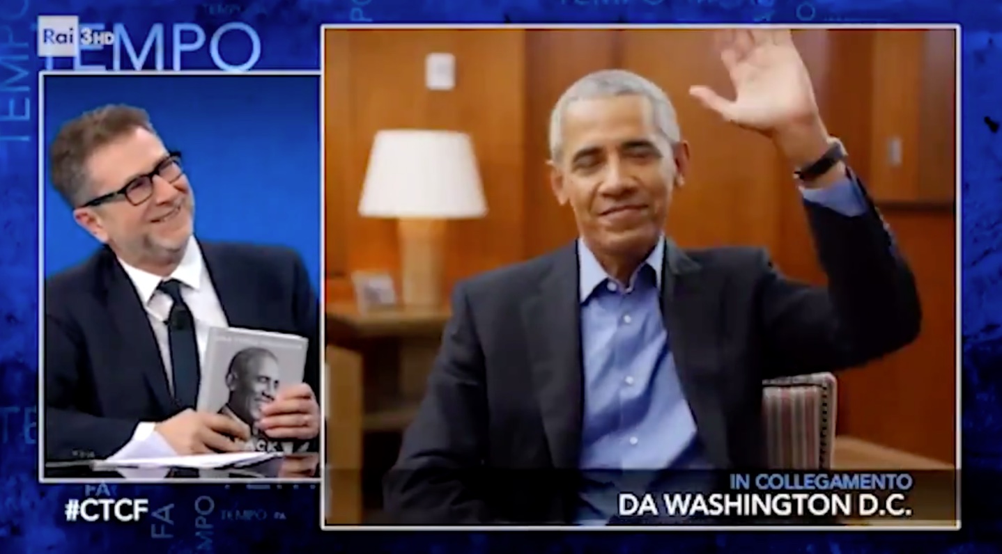 Cosa ha detto Obama intervistato a ‘Che tempo che fa’