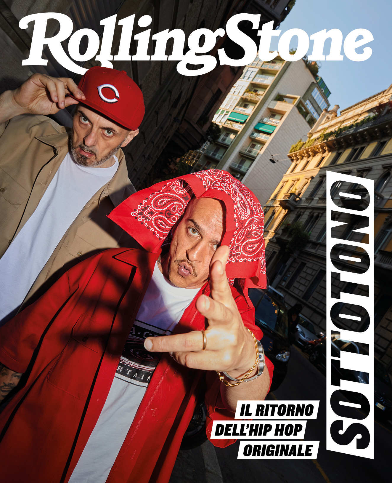 I Sottotono sulla digital cover di Rolling Stone - Foto di Sha Ribeiro