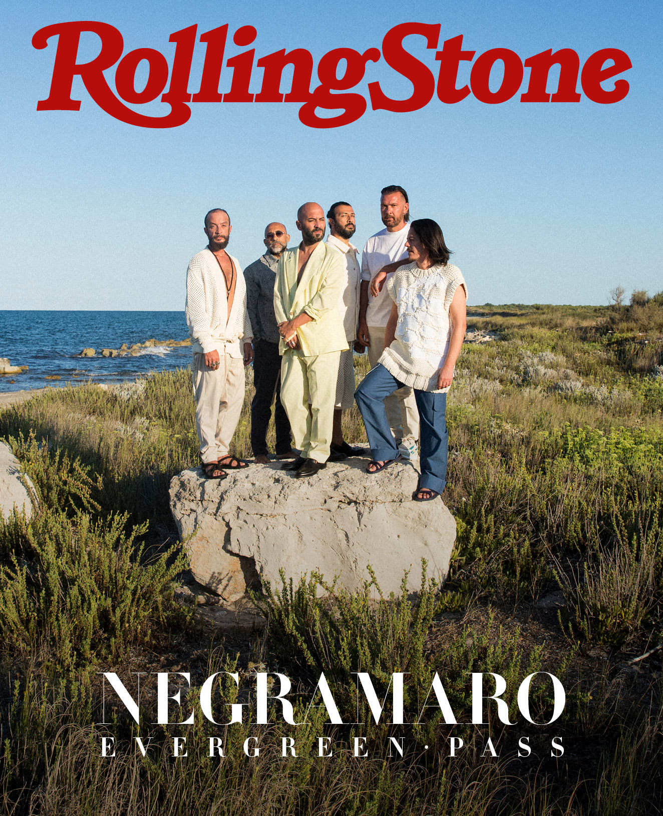 Negramaro digital cover Rolling Stone Italia