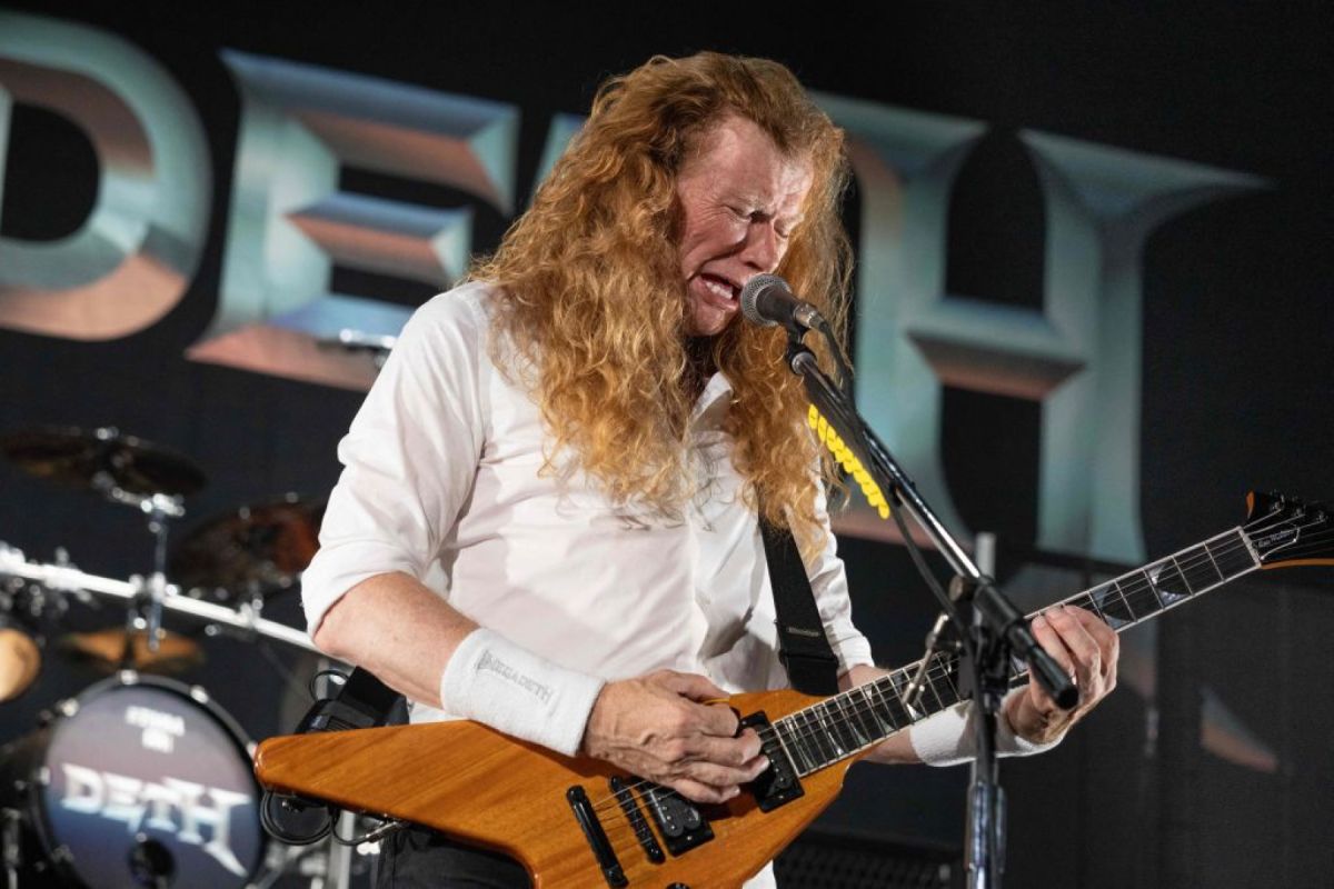 Dave Mustaine ha interrotto un concerto per lamentarsi di mascherine e dittatura sanitaria