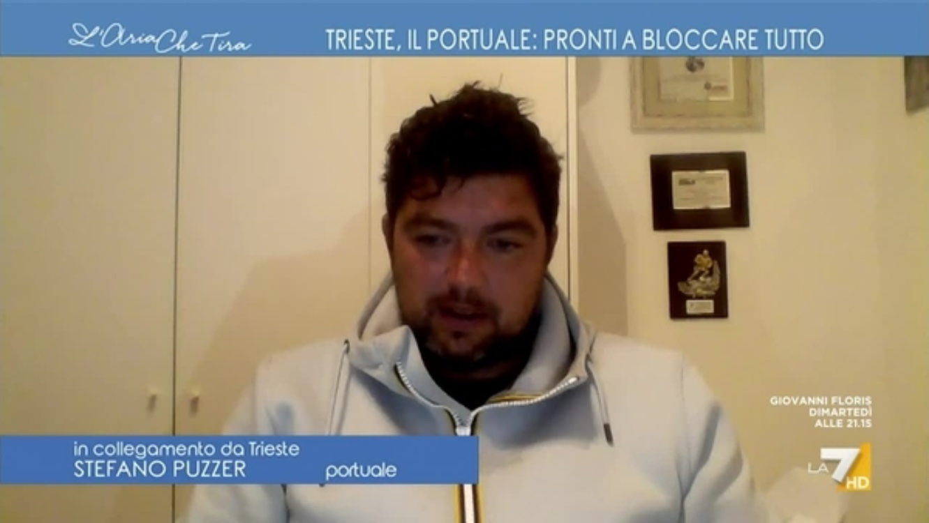 Chi è Stefano Puzzer, il leader della protesta dei portuali di Trieste