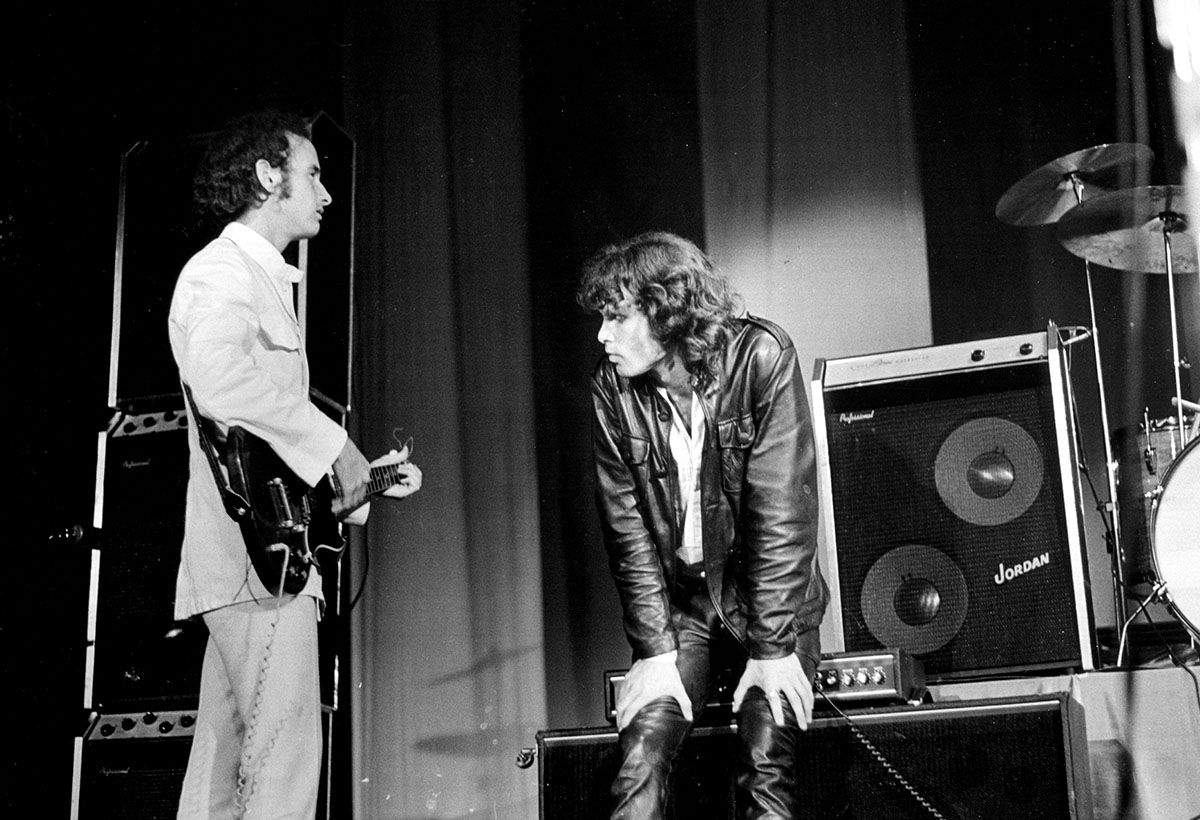 Robby Krieger and Jim Morrison