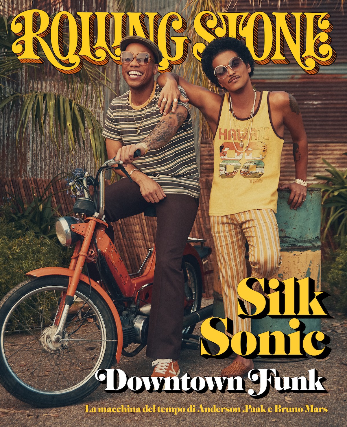 Silksonic digital cover Rolling Stone Italia