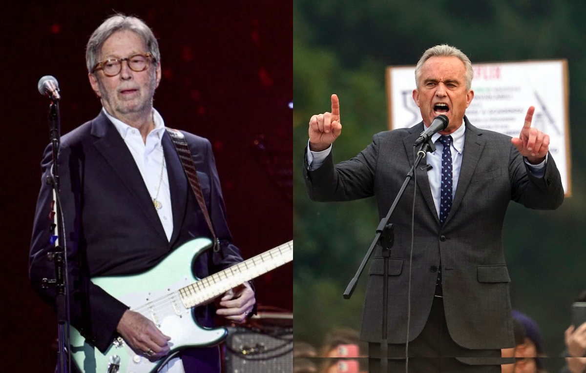 Eric Clapton e Robert F. Kennedy Jr contro Rolling Stone