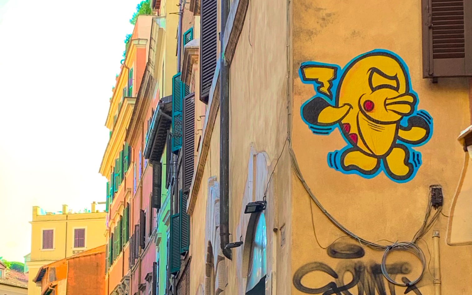 La street art di Merioone nel “regalo sospeso” di Unicef Italia