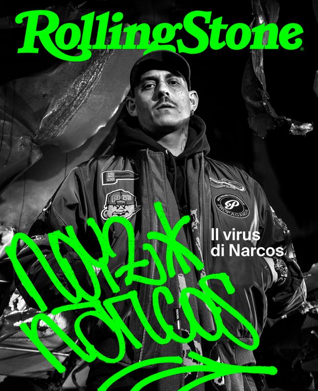 Noyz Narcos sulla digital cover di Rolling Stone. Foto: Gabriele Micalizzi