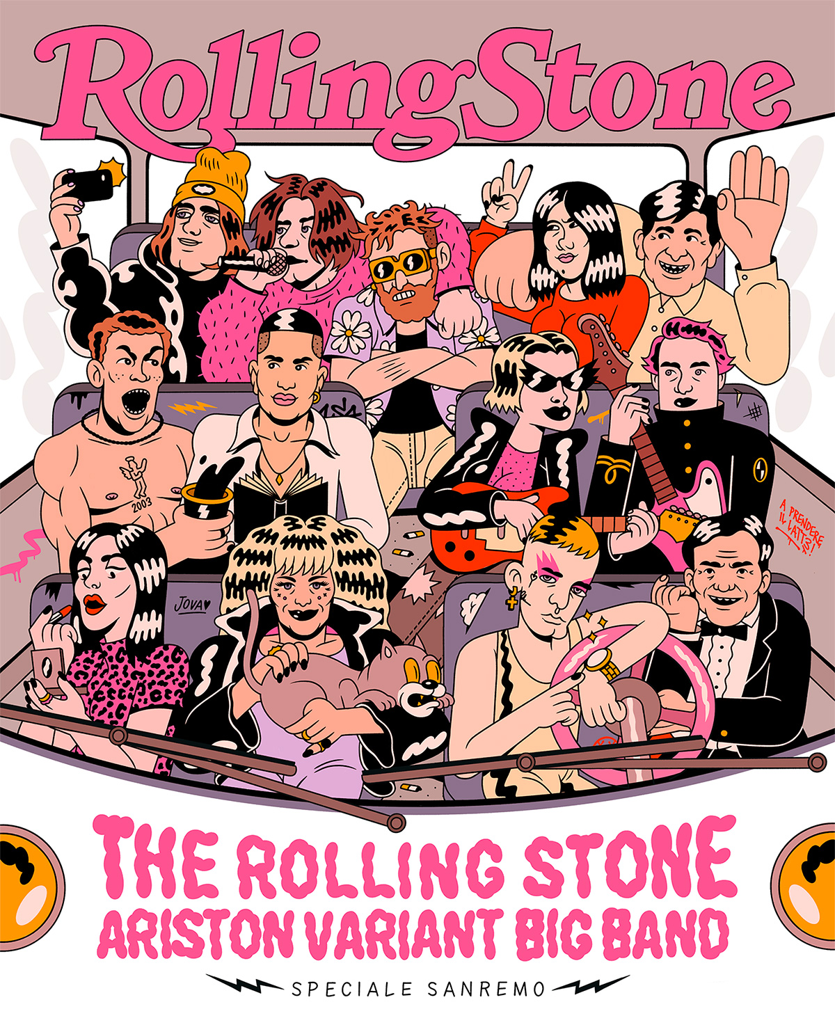 speciale sanremo 2022 rolling stone digital cover