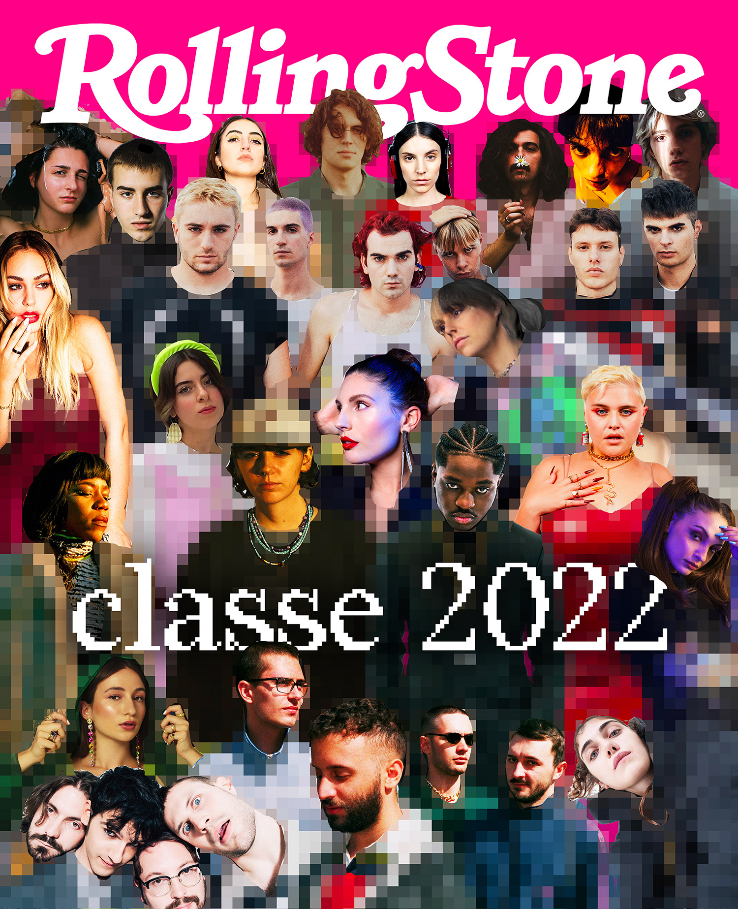 Classe 2022 digital cover Rolling Stone Italia