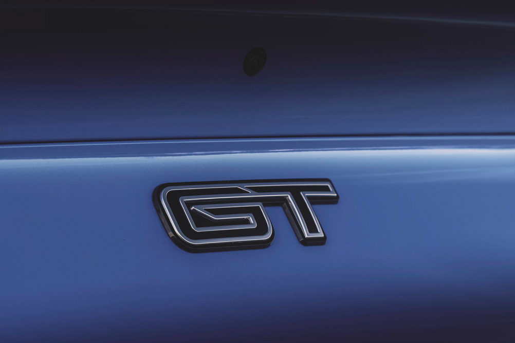 GT è la sigla che rimanda alla ‘faccia’ più sportiva del pianeta Mustang