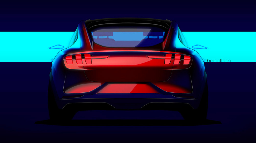 Il design di Mustang MACH-E è da ‘pony car’ del futuro 