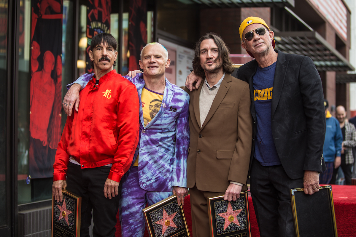 A Los Angeles con i Red Hot Chili Peppers