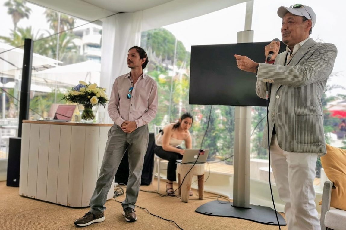 Jean-Luc Bonefacino (Director / Producer- Kenzo Takada film), Corey Tong (Producer - Kenzo Takada film )