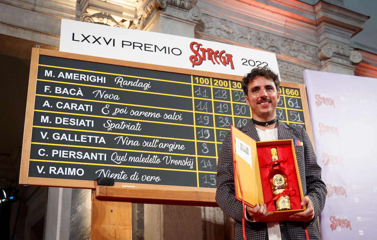 Mario Desiati con ‘Spatriati’ vince il Premio Strega 2022
