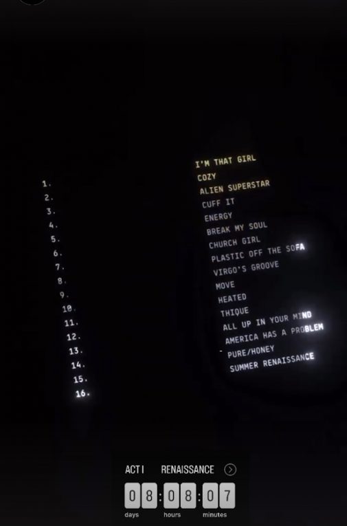 Beyoncé ha svelato la tracklist del suo nuovo album | Rolling Stone Italia