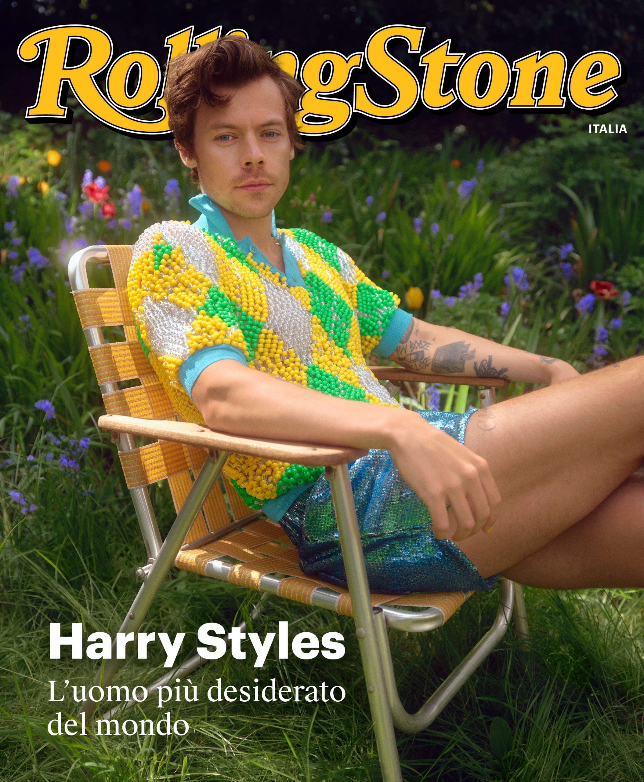 Harry Styles digital cover Rolling Stone Italia