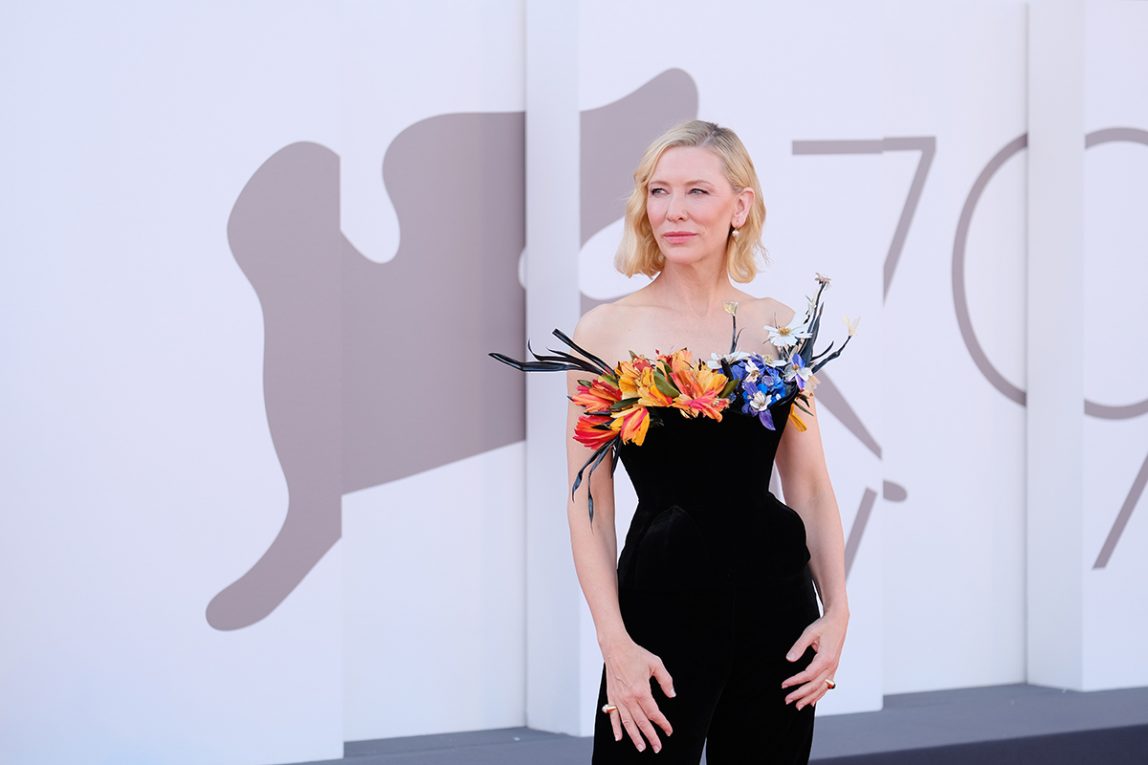 Kate Blanchett venezia 79 red carpet