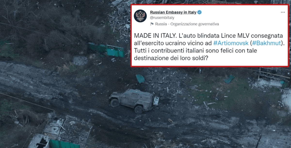 La propaganda russa in Italia ha colpito ancora. Come? Ovviamente, con una ca**ata