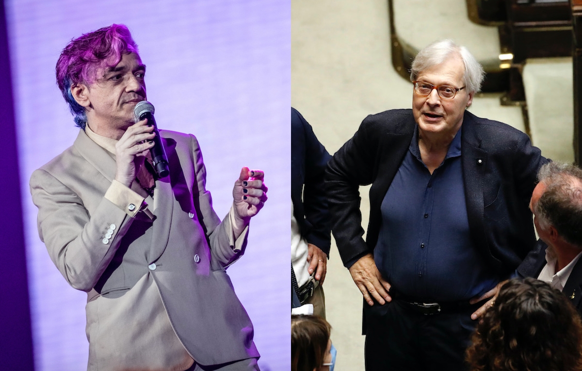 Vittorio Sgarbi sottosegretario alla Cultura promette: «Per Morgan un dipartimento dedicato alla musica»