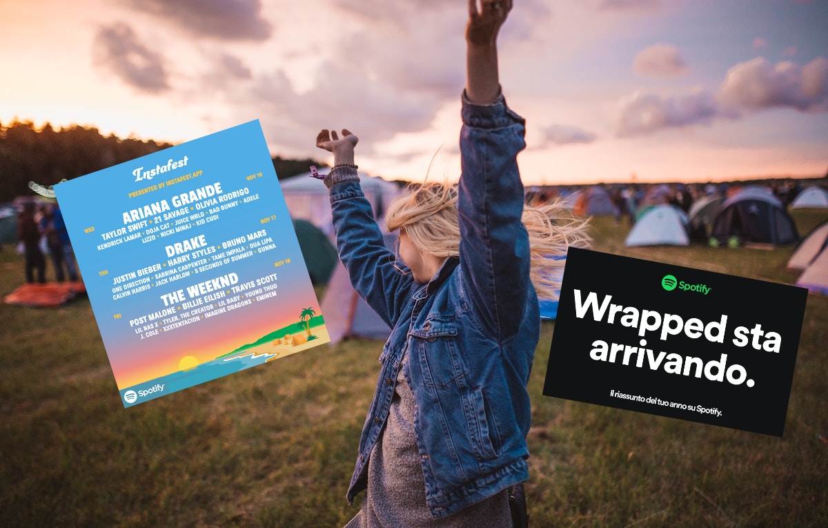 La app che trasforma Spotify in un festival che non si terrà perché usi Spotify