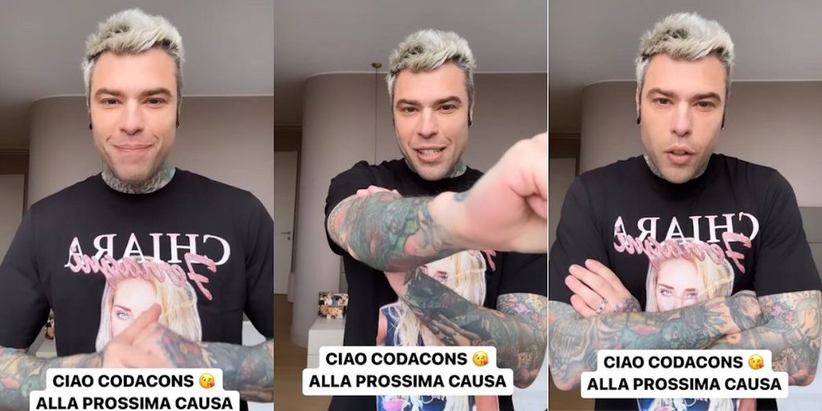 Fedez vince in tribunale contro il Codacons: «Volevate un milione di euro? Col c*zzo!»