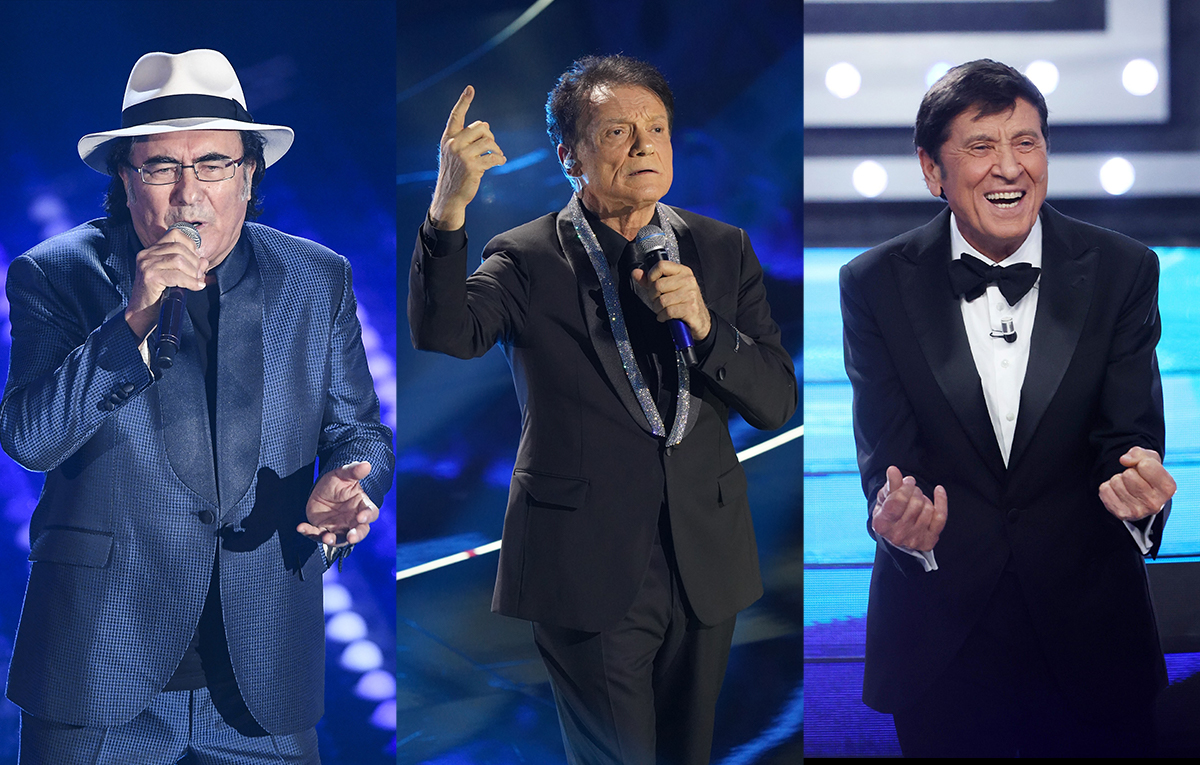 Sanremo 2023: Al Bano, Massimo Ranieri e Gianni Morandi per la prima volta assieme