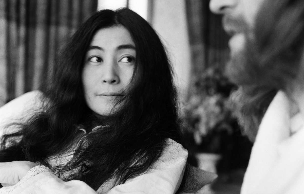 John Lennon Yoko Ono bed-in