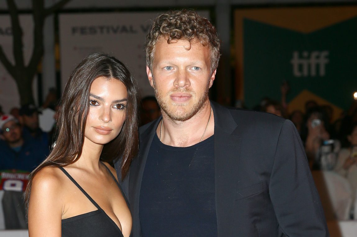 Sebastian Bear-McClard con Emily Ratajkowski al Festival di Toronto del 2019