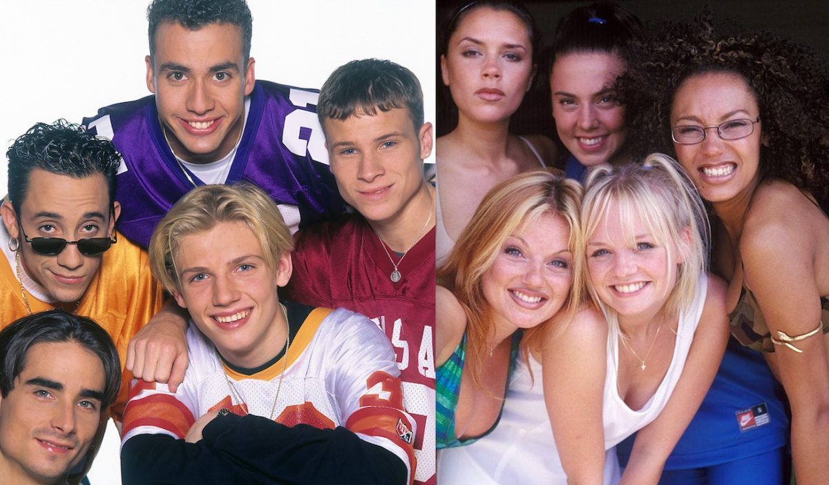 Backstreet Boys and Spice Girls