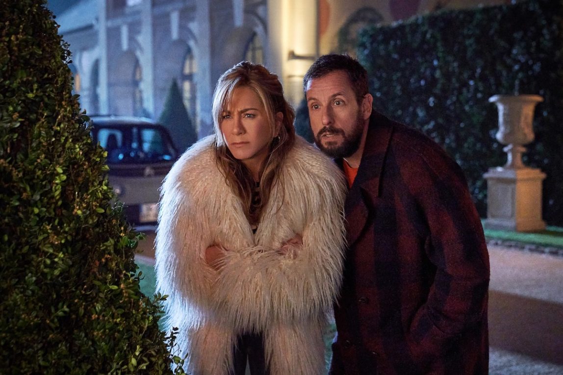 Jennifer Aniston and Adam Sandler in 'Murder Mystery 2'