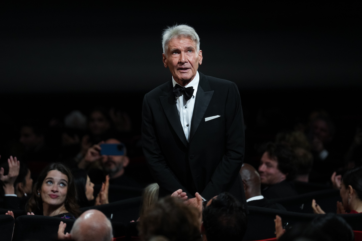 Harrison Ford alla proiezione di 'Indiana Jones e il quadrante del destino' a Cannes 2023