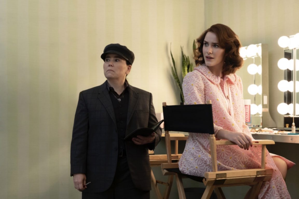 Alex Borstein (Susie Myerson) e Rachel Brosnahan (Midge Maisel)