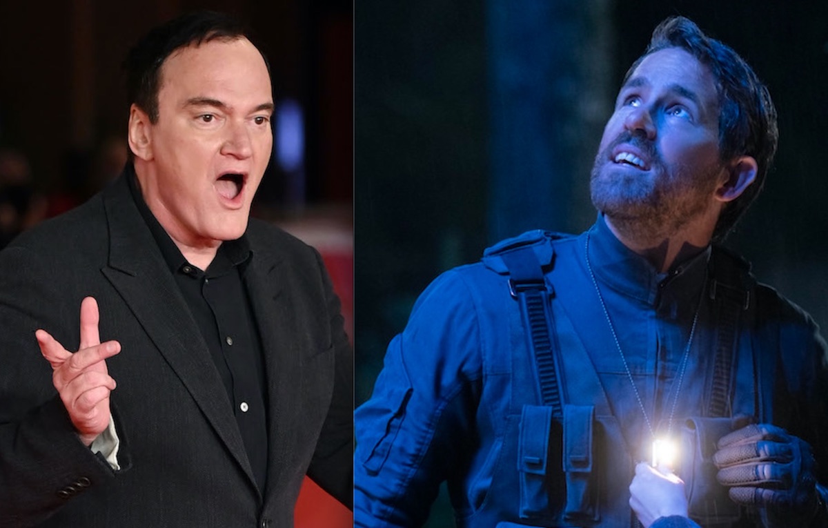 Quentin Tarantino contro Ryan Reynolds: «Fa un sacco di soldi, ma i suoi film non esistono»