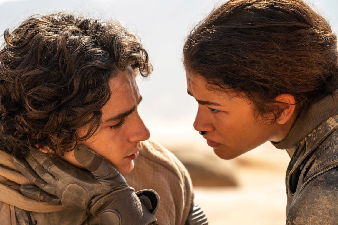 Timothée Chalamet e Zendaya in 'Dune – Parte Due'