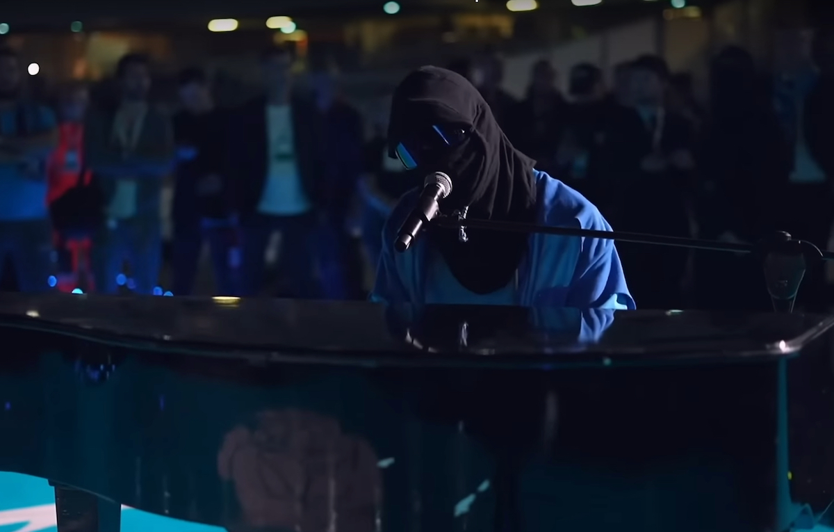 Liberato allo Stadio Maradona per lo scudetto del Napoli: il video
