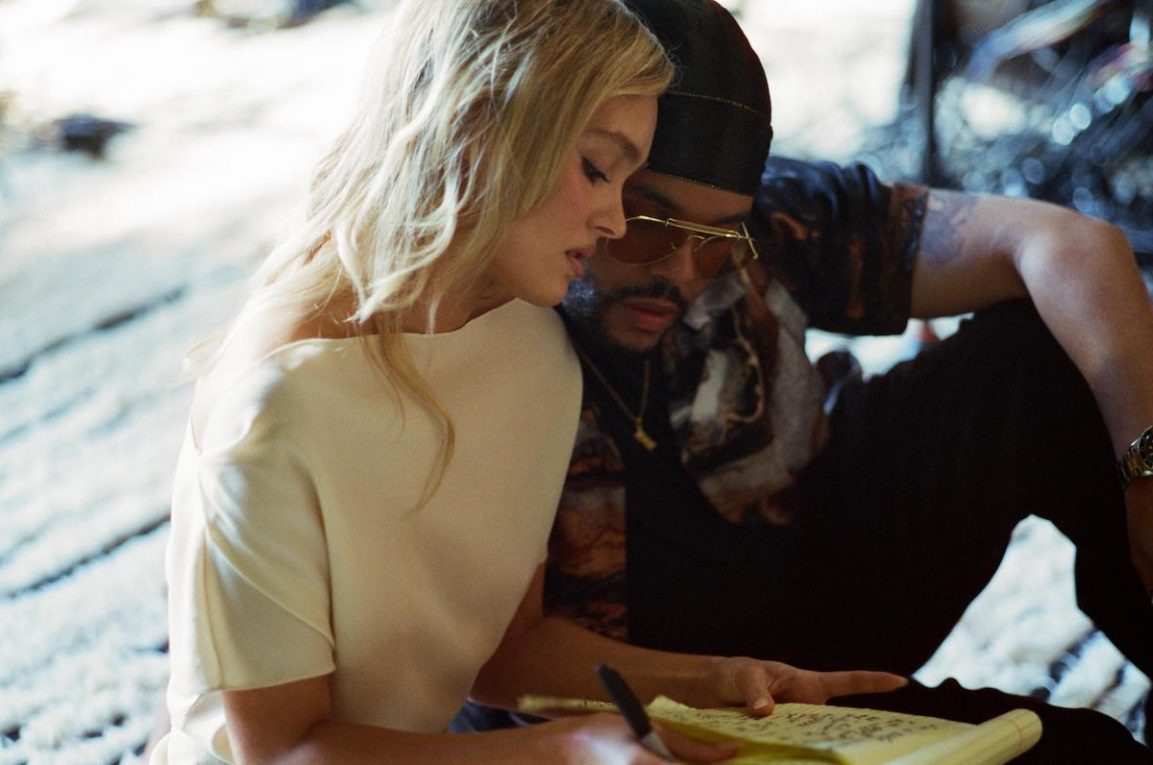 Lily-Rose Depp (Jocelyn) e The Weeknd (Tedros) in 'The Idol'