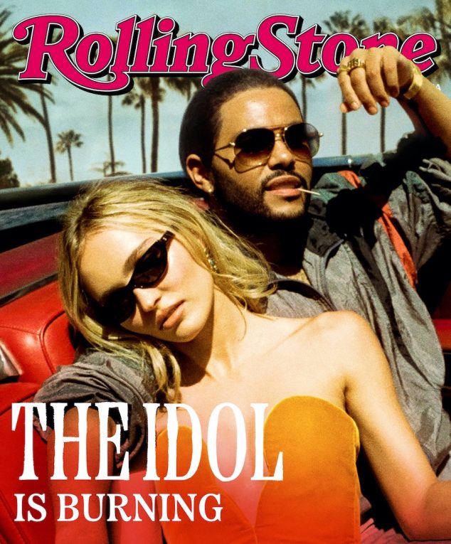 The Idol digital cover Rolling Stone Italia