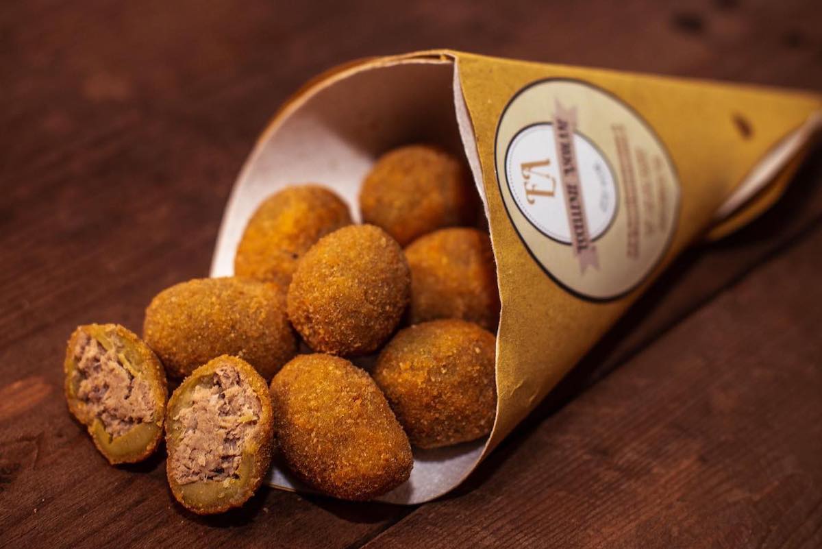 Non potete dire d’aver mangiato le olive all’ascolana se non le avete mangiate ad Ascoli Piceno