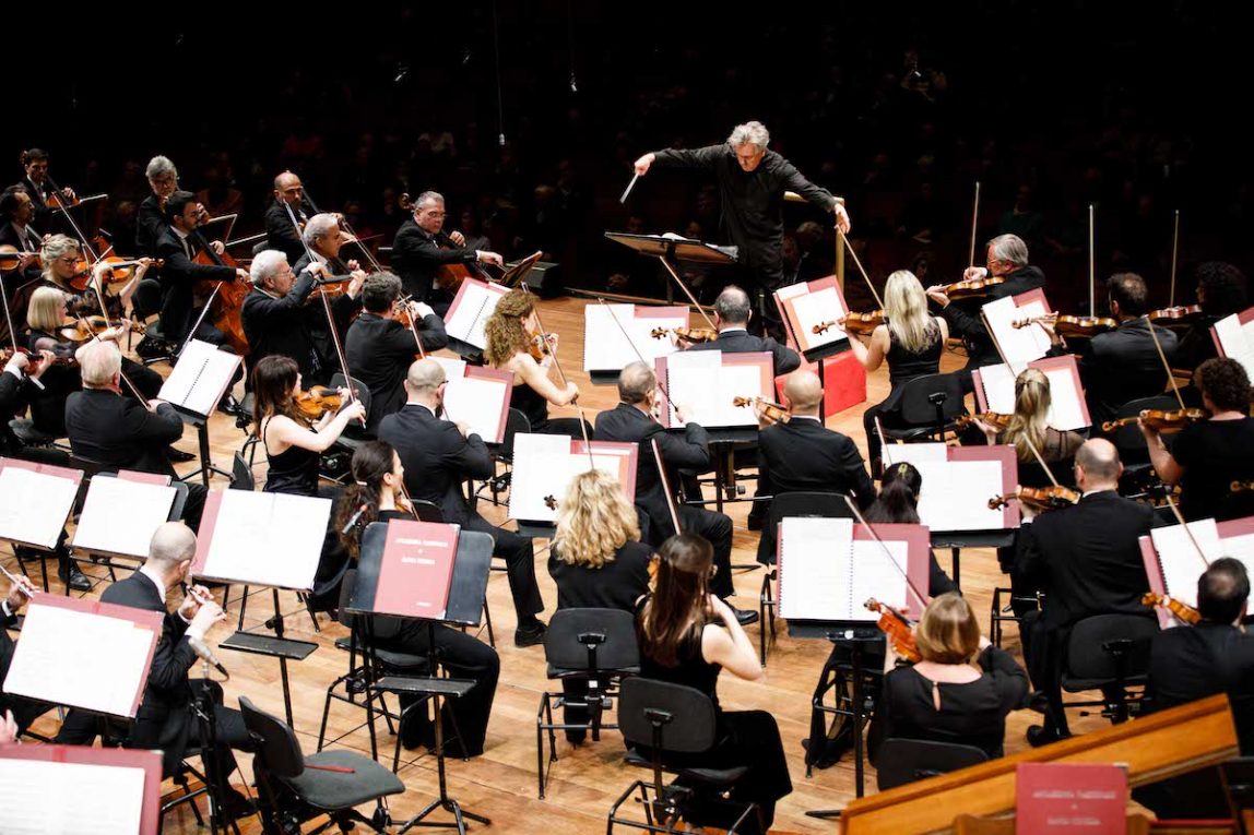 L'Orchestra dell’Accademia Nazionale di Santa Cecilia diretta da Antonio Pappano